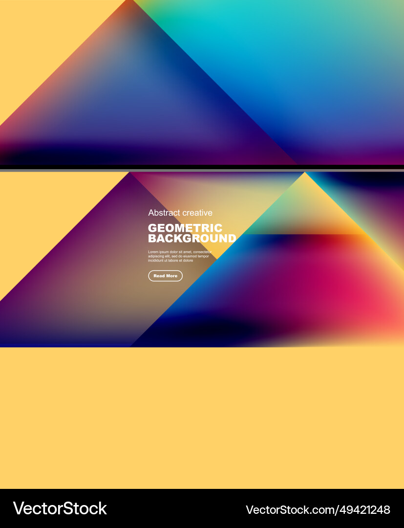 Gradient triangles abstract background Gradient triangles abstract background vector image