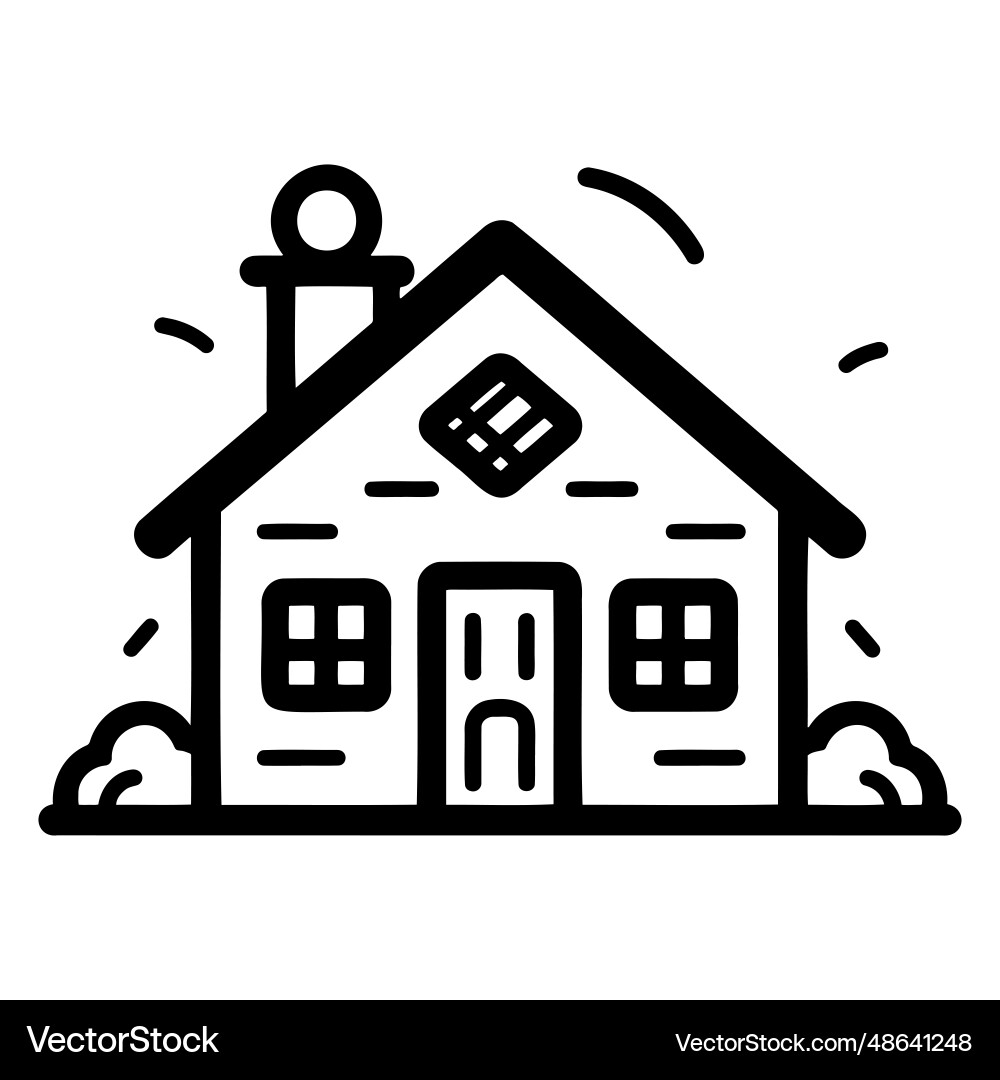 Home image to be used in web applications Home image to be used in web applications vector image