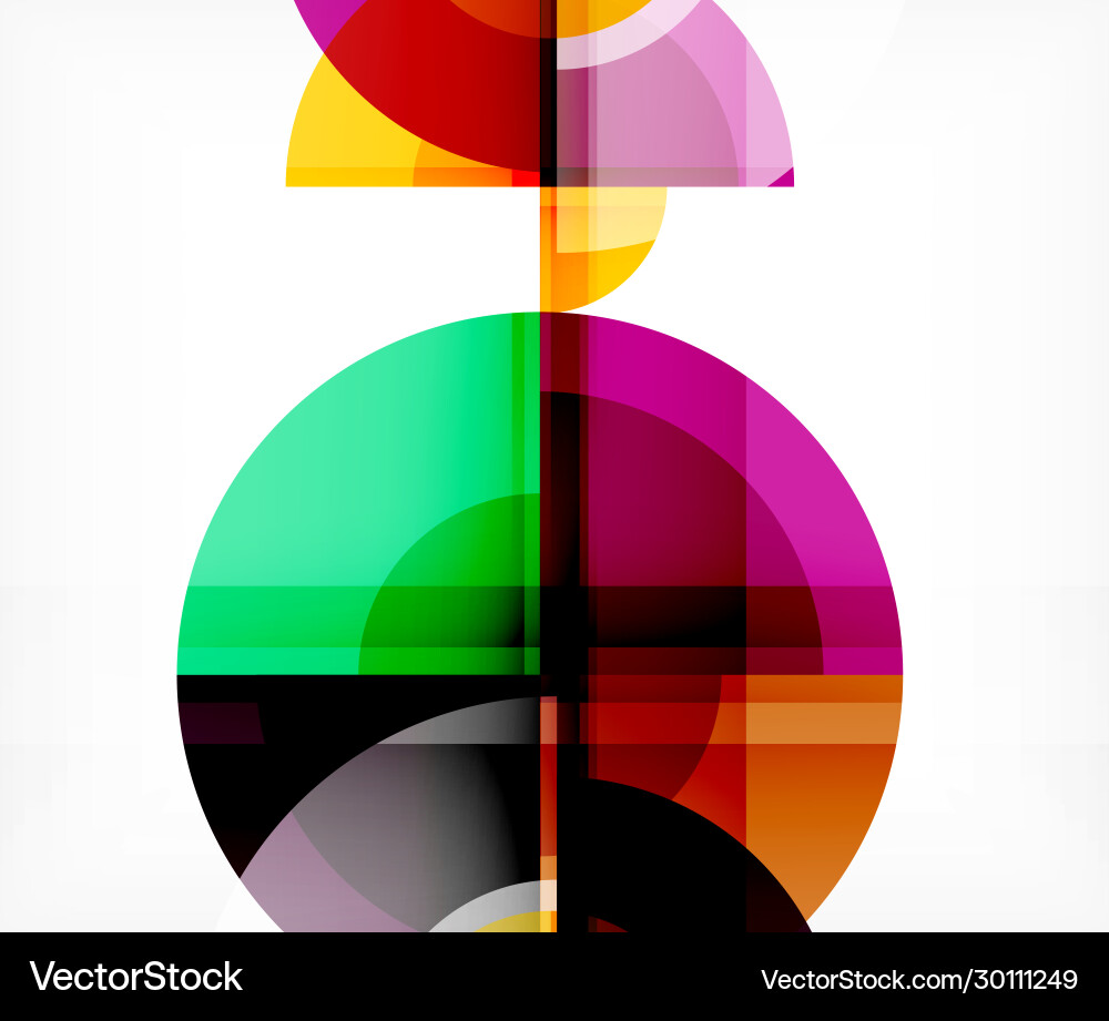 Abstract background circle and triangle design Abstract background circle and triangle design vector image