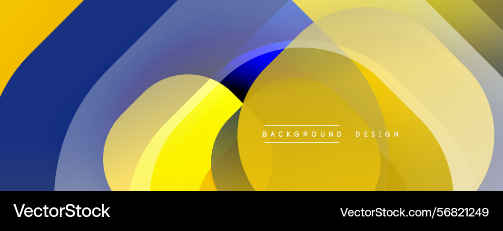 Abstract design features overlapping circles Abstract design features overlapping circles Vector Image