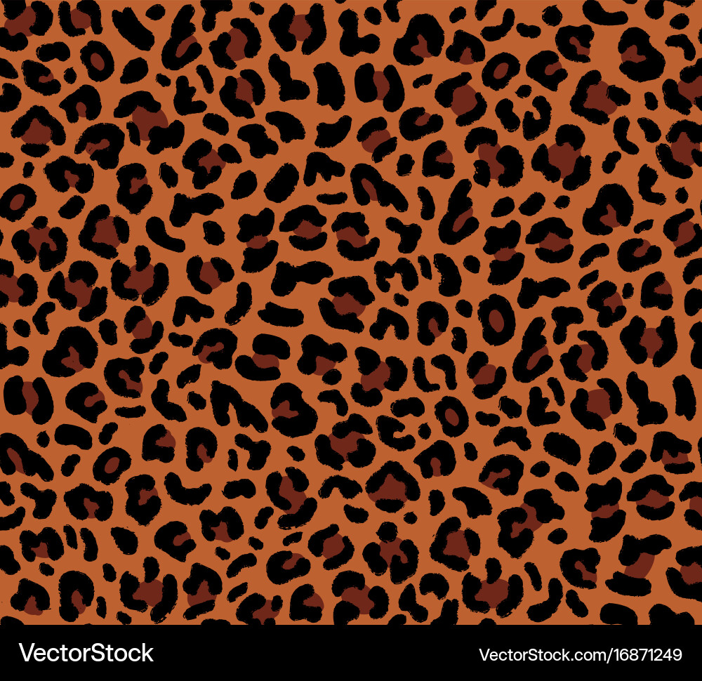 Seamless eopard pattern Vector Image