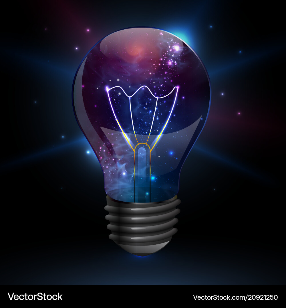 Abstract open space background starfield universe Abstract open space background starfield universe vector image