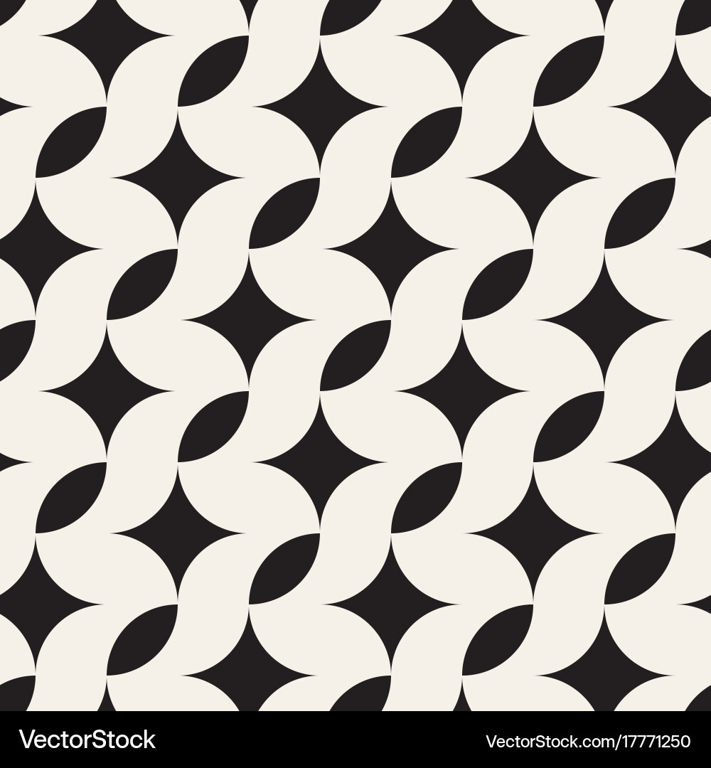 Seamless cross tiling pattern modern vector image