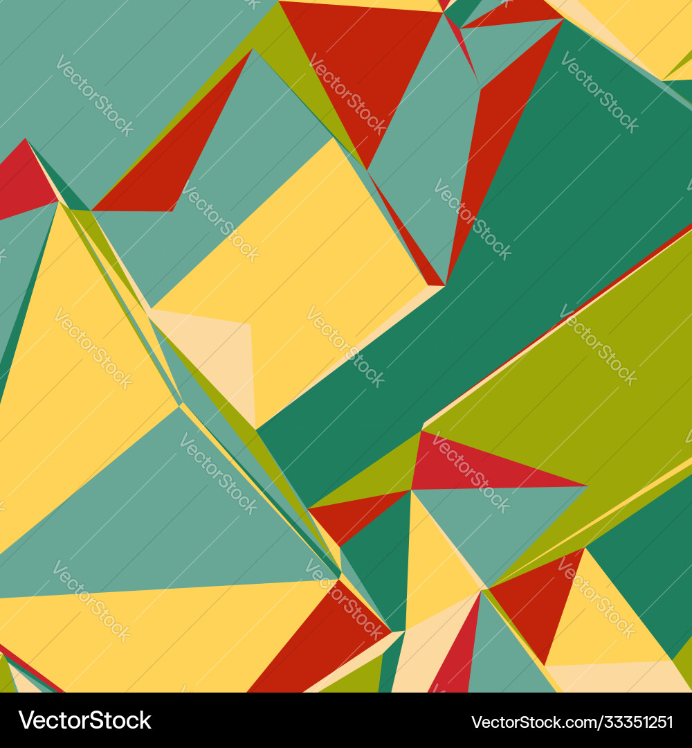Abstract background with colorful triangles Abstract background with colorful triangles vector image