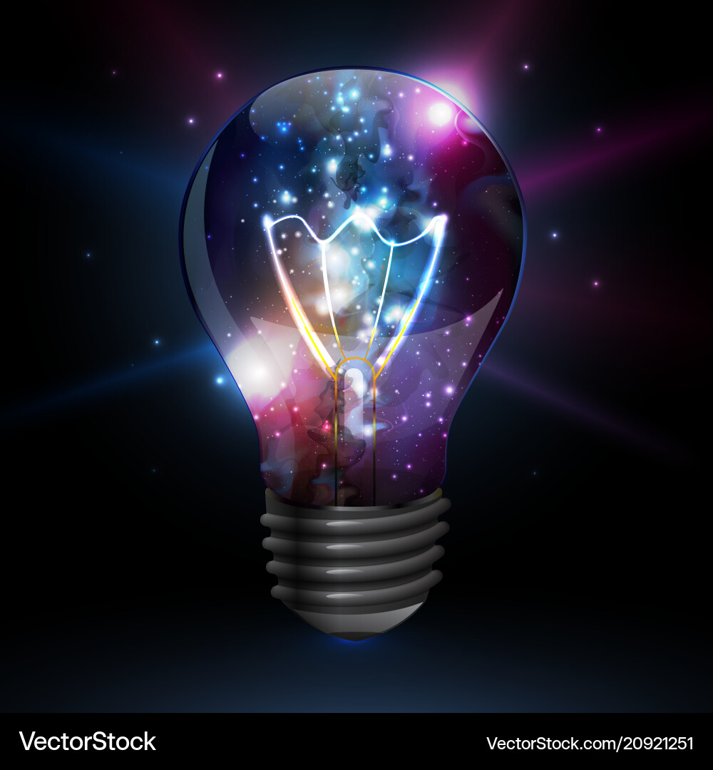 Abstract open space background starfield universe Abstract open space background starfield universe vector image