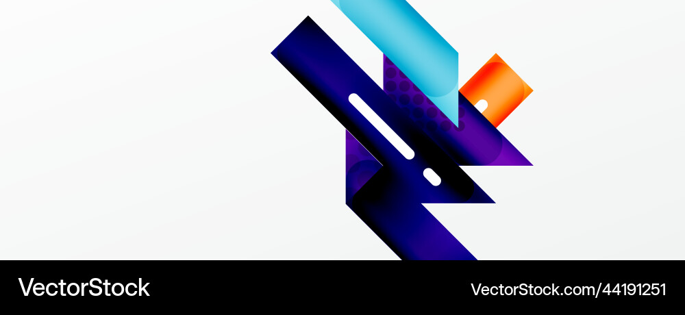 Background color abstract overlapping stripes vector image