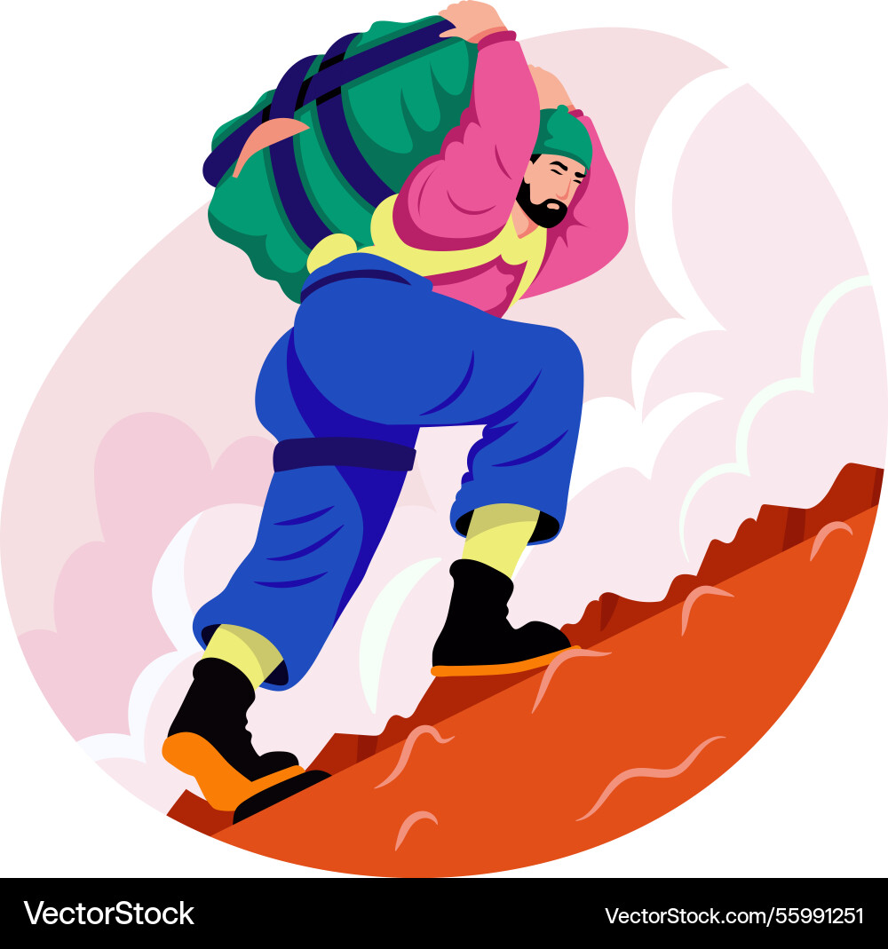 Burden Royalty Free Vector Image - VectorStock