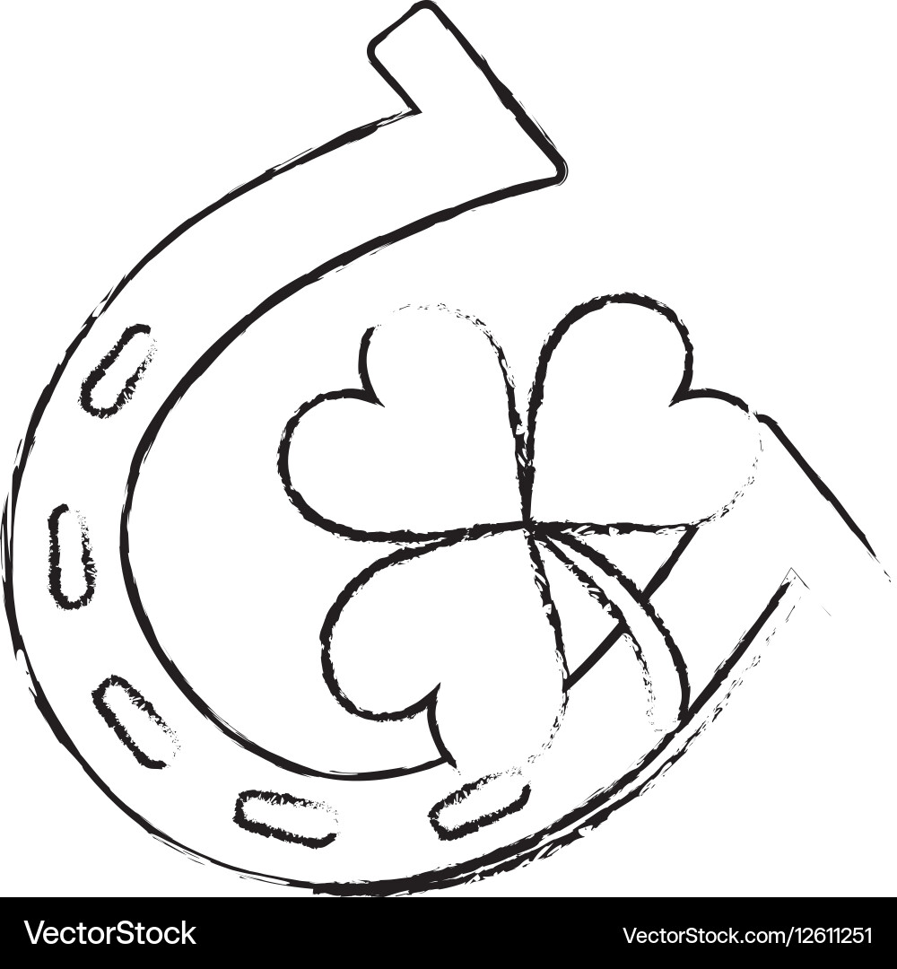 Clover or shamrock icon image Vector Image
