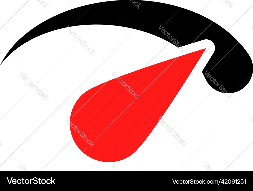 Gauge meter level indicator icon symbol Gauge meter level indicator icon symbol Vector Image