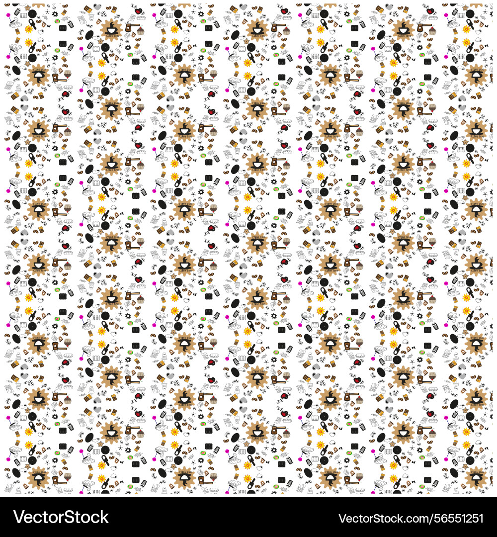 Gear icon pattern industrial cog background Gear icon pattern industrial cog background vector image