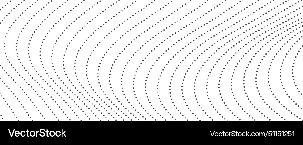 Halftone monochrome background with flowing dots Halftone monochrome background with flowing dots vector image