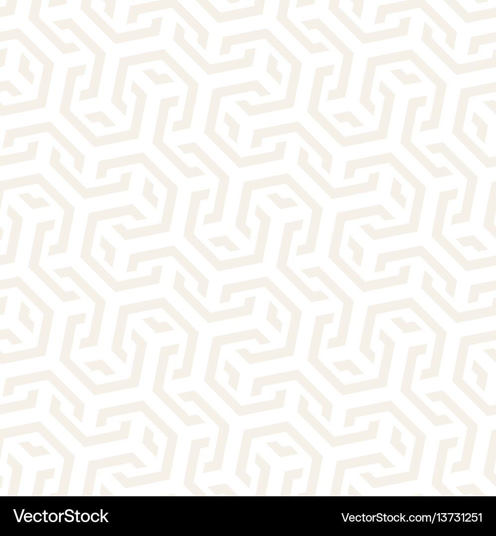 Interlaced Hexagonal Pattern Vector Image