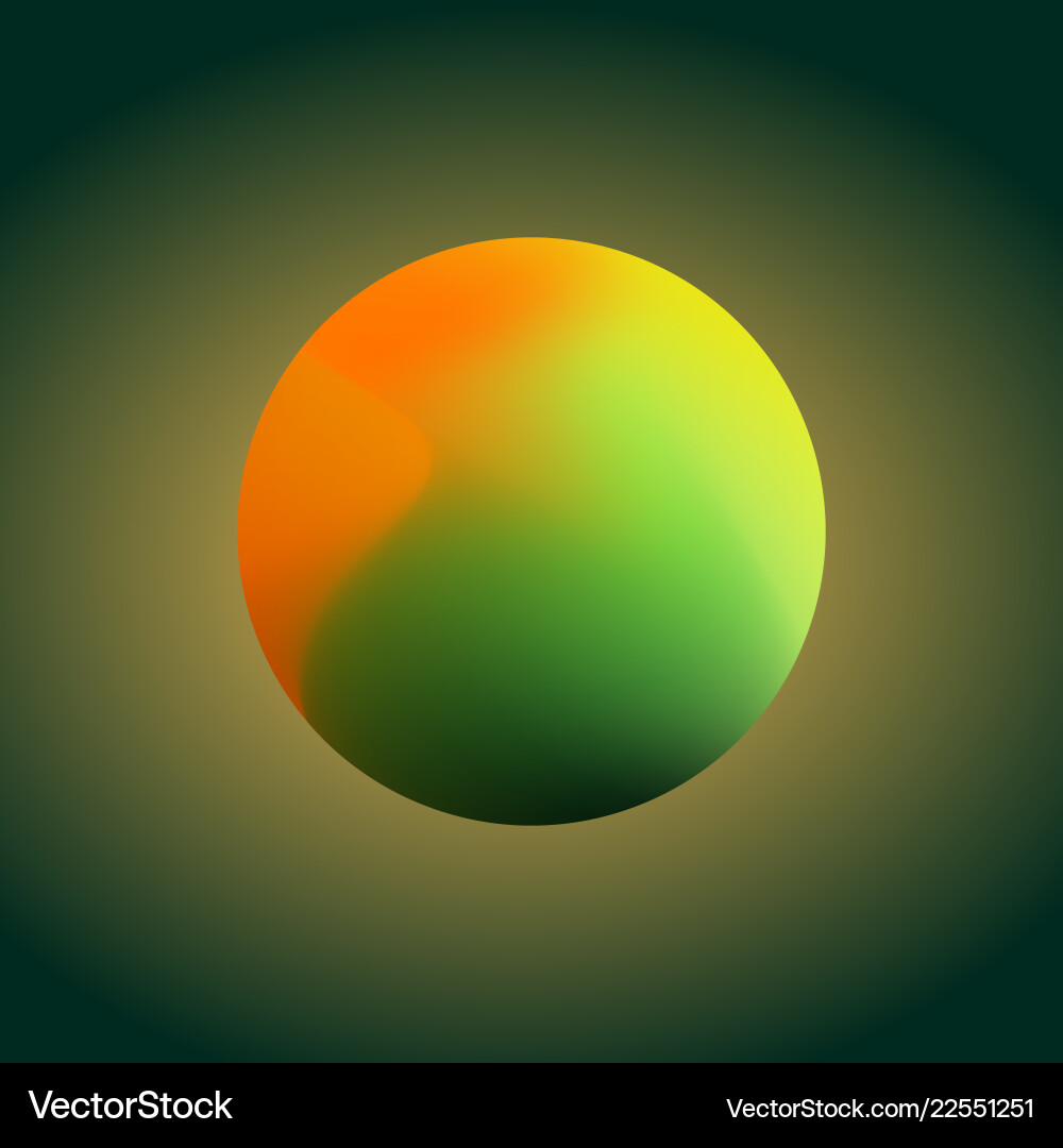 Planet color mesh sphere Planet color mesh sphere vector image