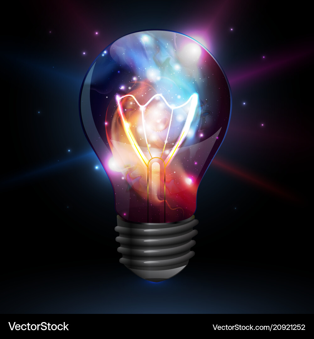 Abstract open space background starfield universe Abstract open space background starfield universe vector image