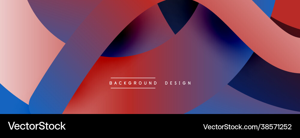Abstract overlapping lines and circles geometric Abstract overlapping lines and circles geometric vector image