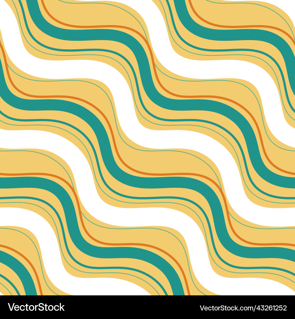 Abstract squiggly line seamless pattern Abstract squiggly line seamless pattern vector image