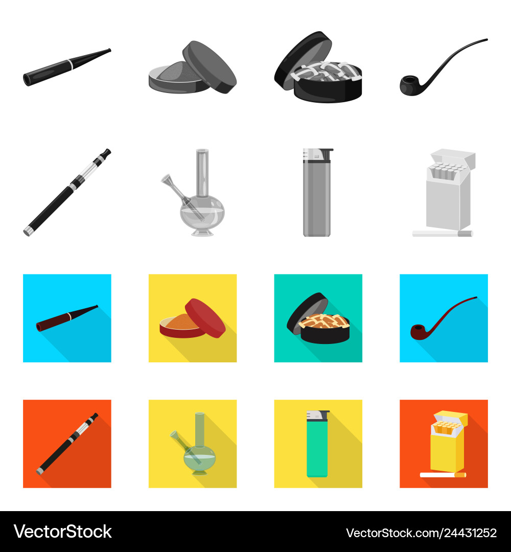 Isolated object of refuse and stop symbol set Isolated object of refuse and stop symbol set vector image