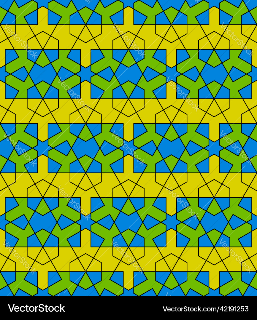 A seamless pattern based on elements A seamless pattern based on elements Vector Image