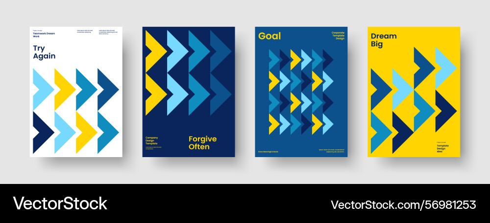 Abstract business presentation layout isolated Abstract business presentation layout isolated Vector Image