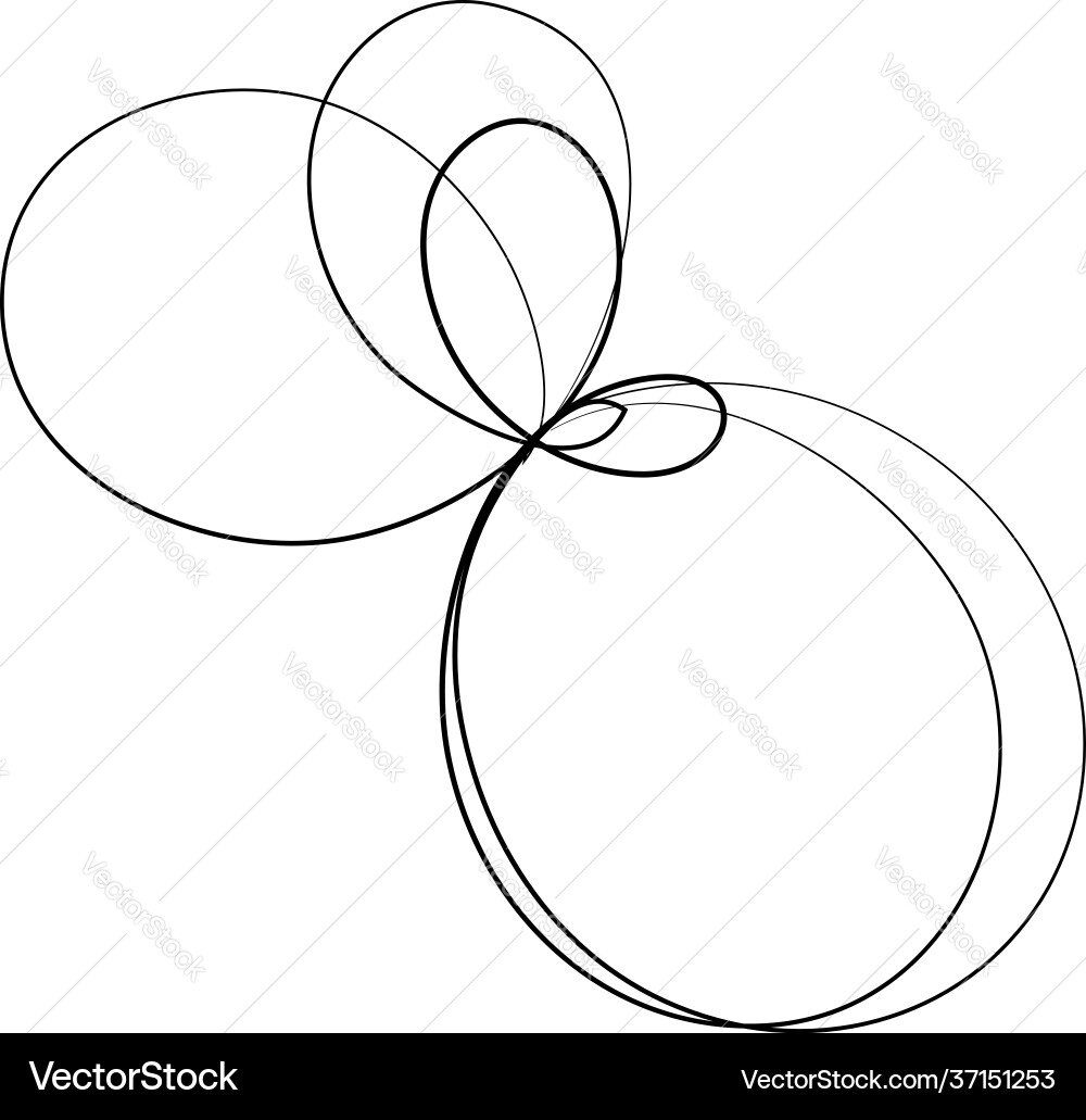 Abstract geometric lineart lines design element Abstract geometric lineart lines design element vector image