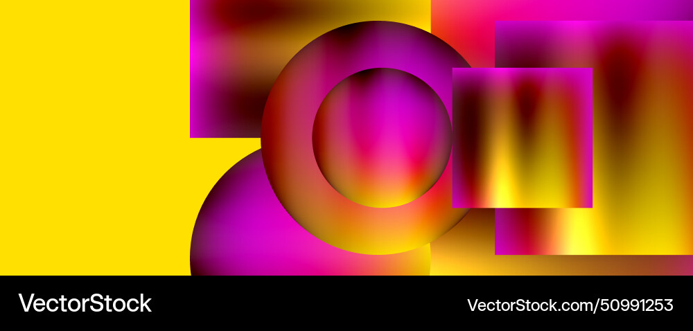 Colorful purple and yellow geometric pattern Colorful purple and yellow geometric pattern vector image