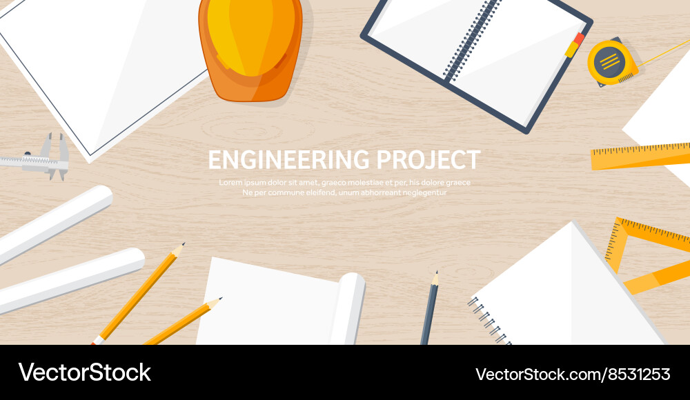 Engineering and architecture Vector Image