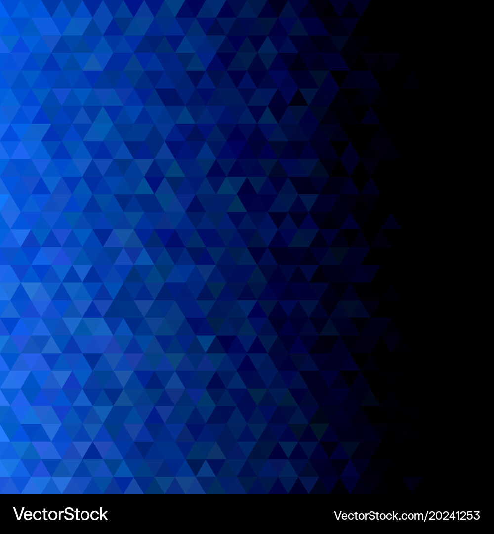 Geometric abstract regular triangle tile pattern Vector Image