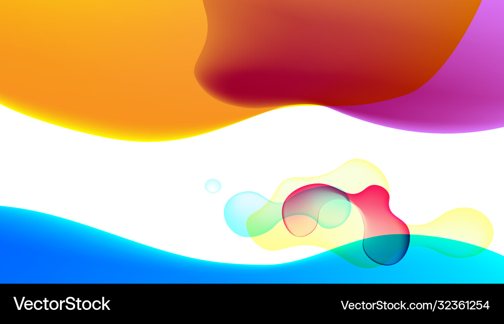 Colorful background image that blends overlapping Colorful background image that blends overlapping vector image