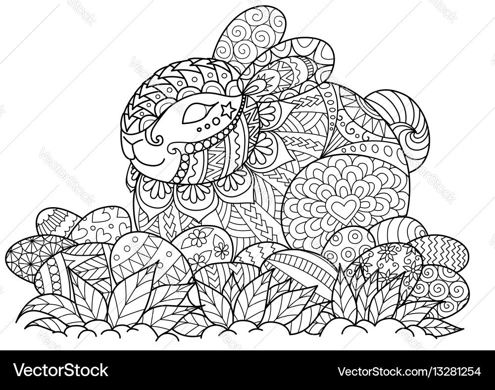 Geometric Rabbit Drawing Vector Images (over 520)