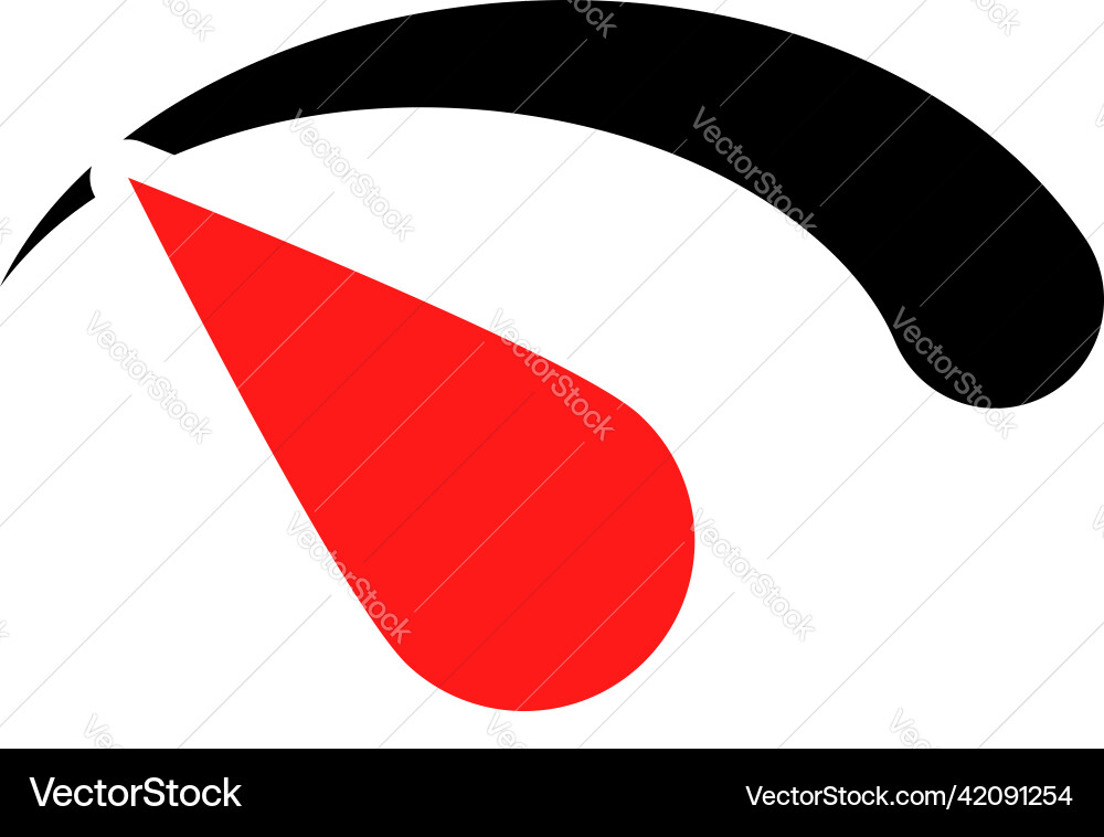 Gauge meter level indicator icon symbol Gauge meter level indicator icon symbol vector image