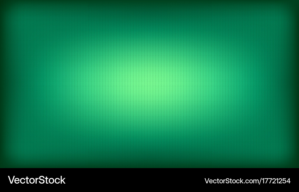 Green gradient background with dots pattern vector image