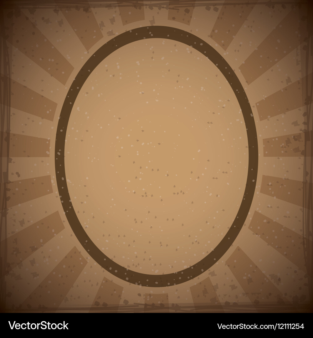 Retro background with label design vector image
