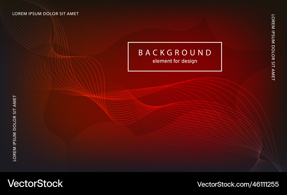 Abstract background wave element for design Abstract background wave element for design Vector Image