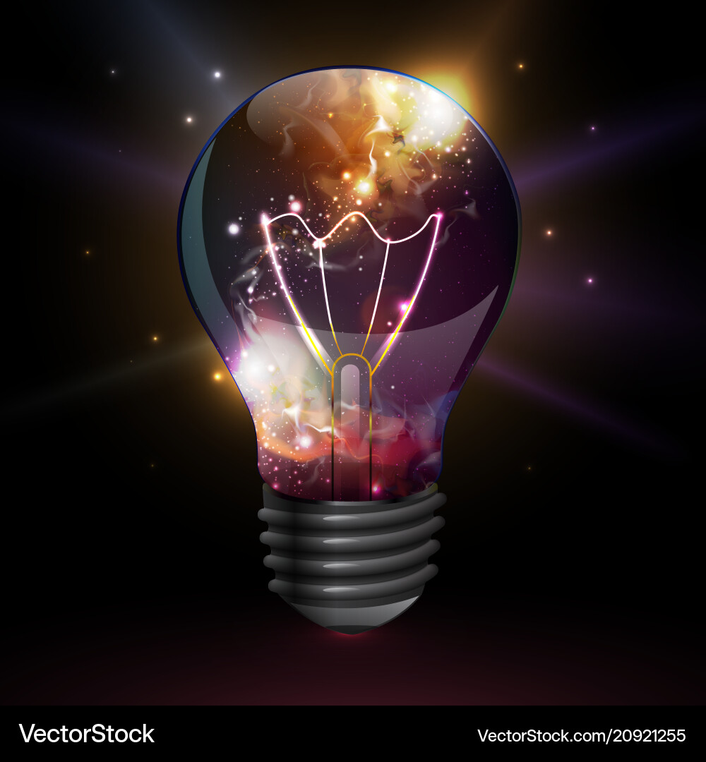 Abstract open space background starfield universe Abstract open space background starfield universe vector image