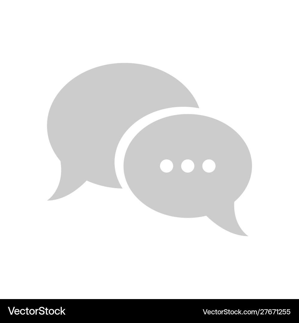 Chatting boxes and information on template web Chatting boxes and information on template web vector image
