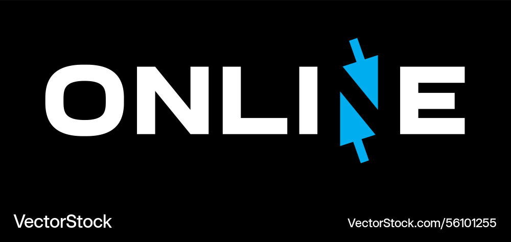 Digital connection navigate online graphic Digital connection navigate online graphic vector image