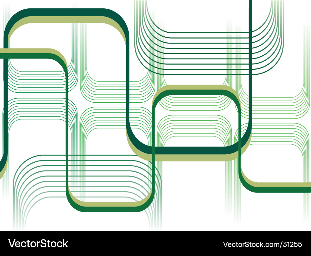 Geometric Retro Pattern Vector Image