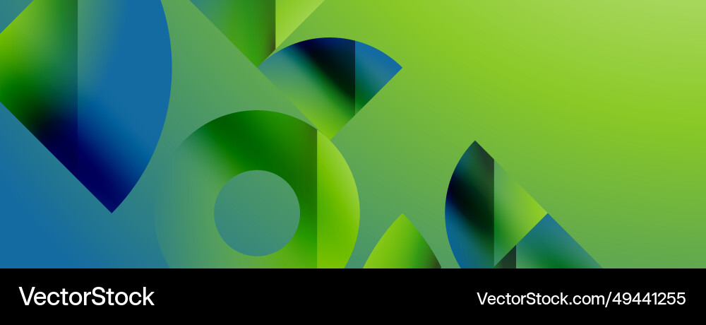 Simple geometric forms - dynamic Simple geometric forms - dynamic Vector Image