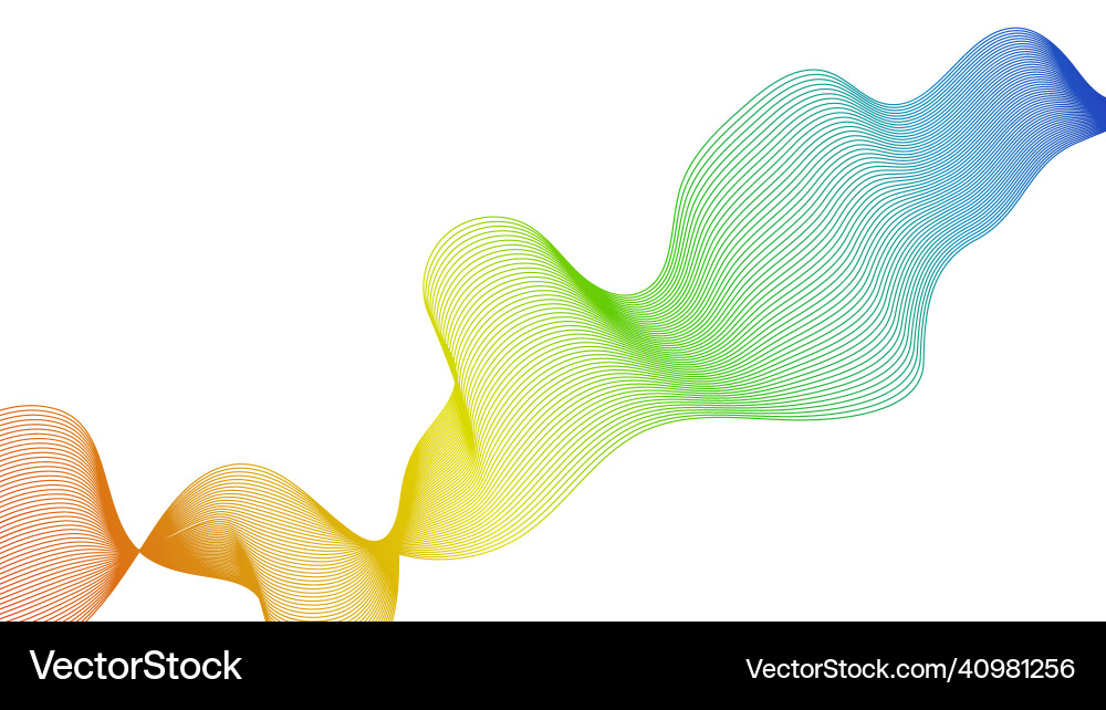 Abstract backdrop with wave gradient lines Abstract backdrop with wave gradient lines vector image
