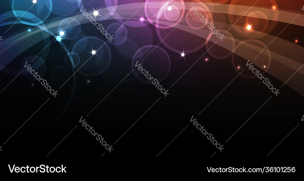 Abstract background with multicolored waves Abstract background with multicolored waves vector image