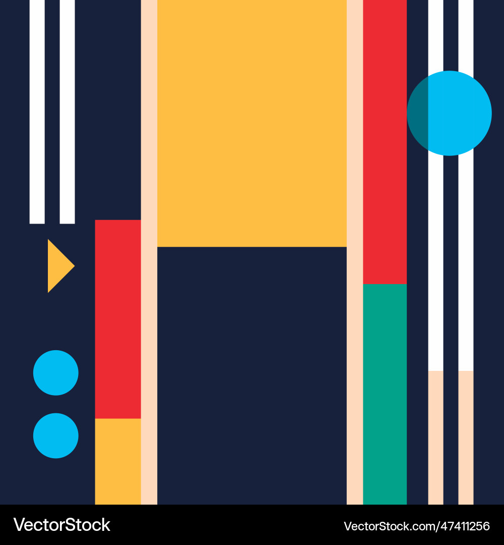 Abstract simple geometric background Abstract simple geometric background Vector Image