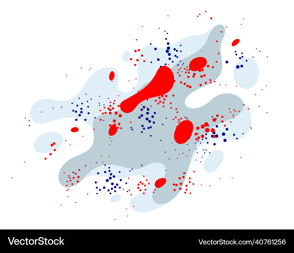Fluids colorful liquid shapes in motion abstract Vector Image