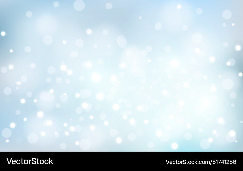 Winter snow bokeh soft light abstract background Winter snow bokeh soft light abstract background vector image