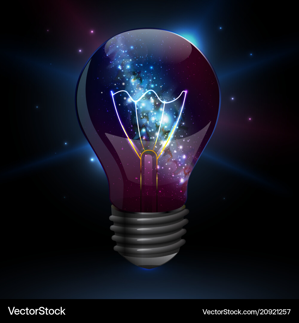 Abstract open space background starfield universe Abstract open space background starfield universe vector image
