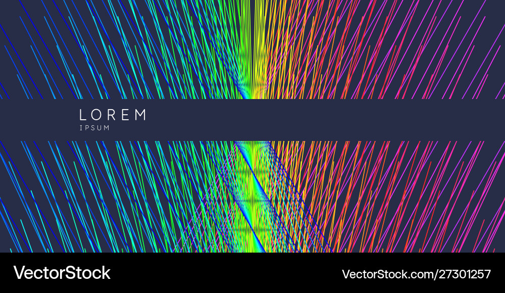 Dynamic Lines Abstract Background vector image
