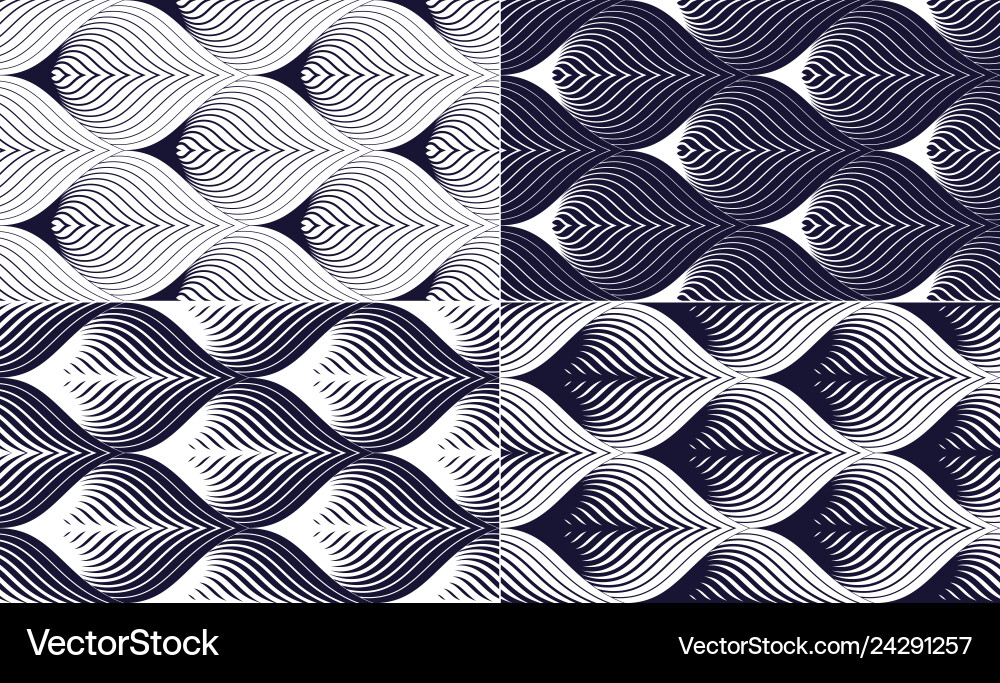 Geometrische nahtlose Muster setzen abstrakte Fliesen Geometrische nahtlose Muster setzen abstrakte Fliesen vektorbild
