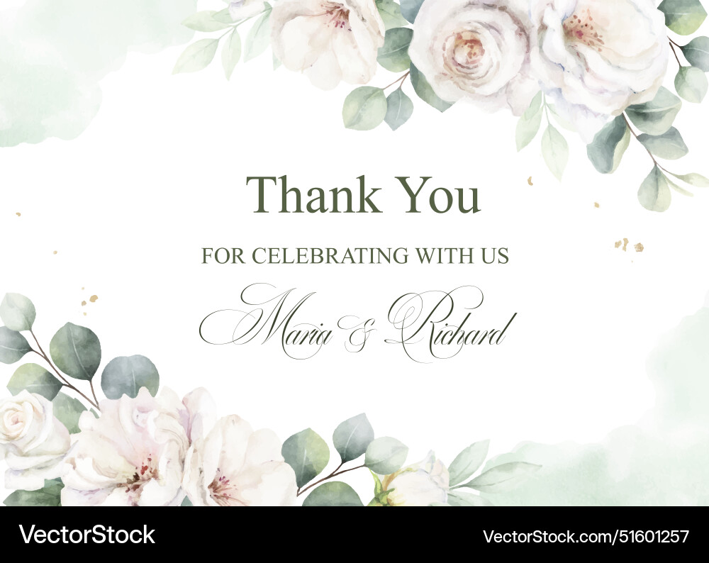 Wedding invitation card template Wedding invitation card template vector image