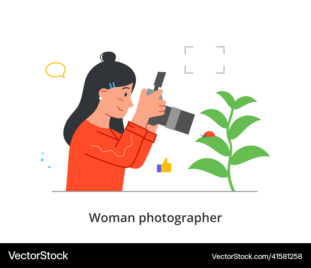 Professional photographer or cameramen abstract Professional photographer or cameramen abstract vector image