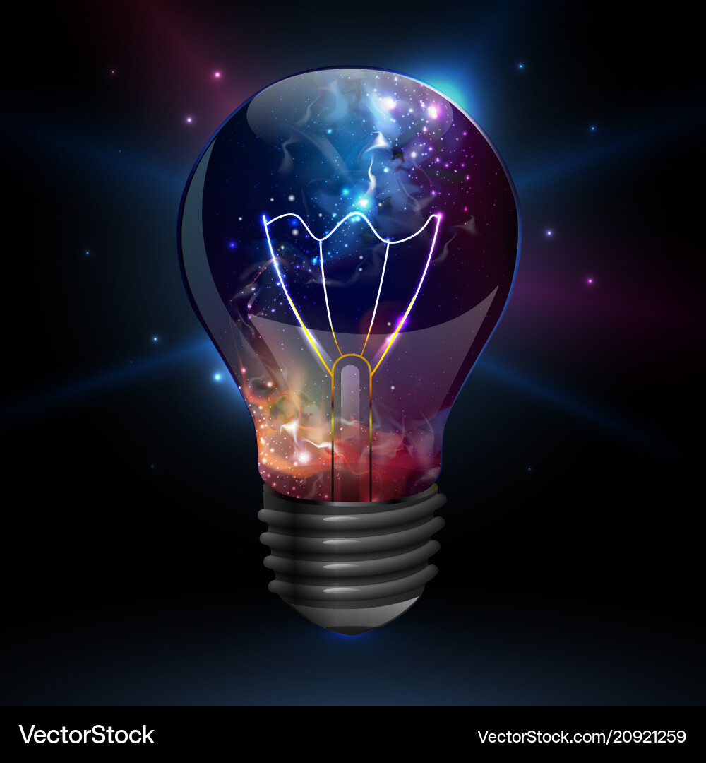 Abstract open space background starfield universe Abstract open space background starfield universe vector image