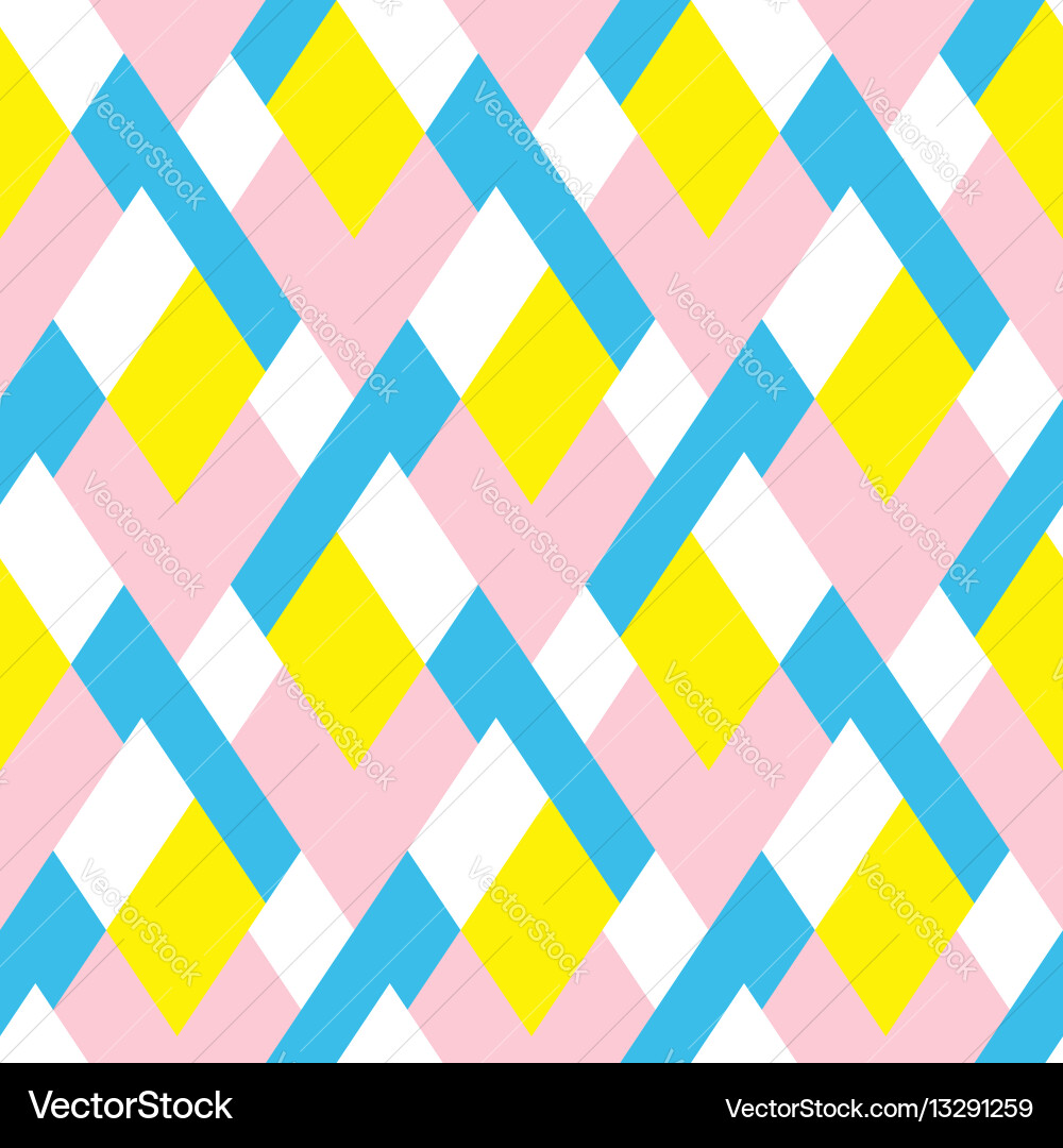 Bold Geometric Stripe Pattern vector image